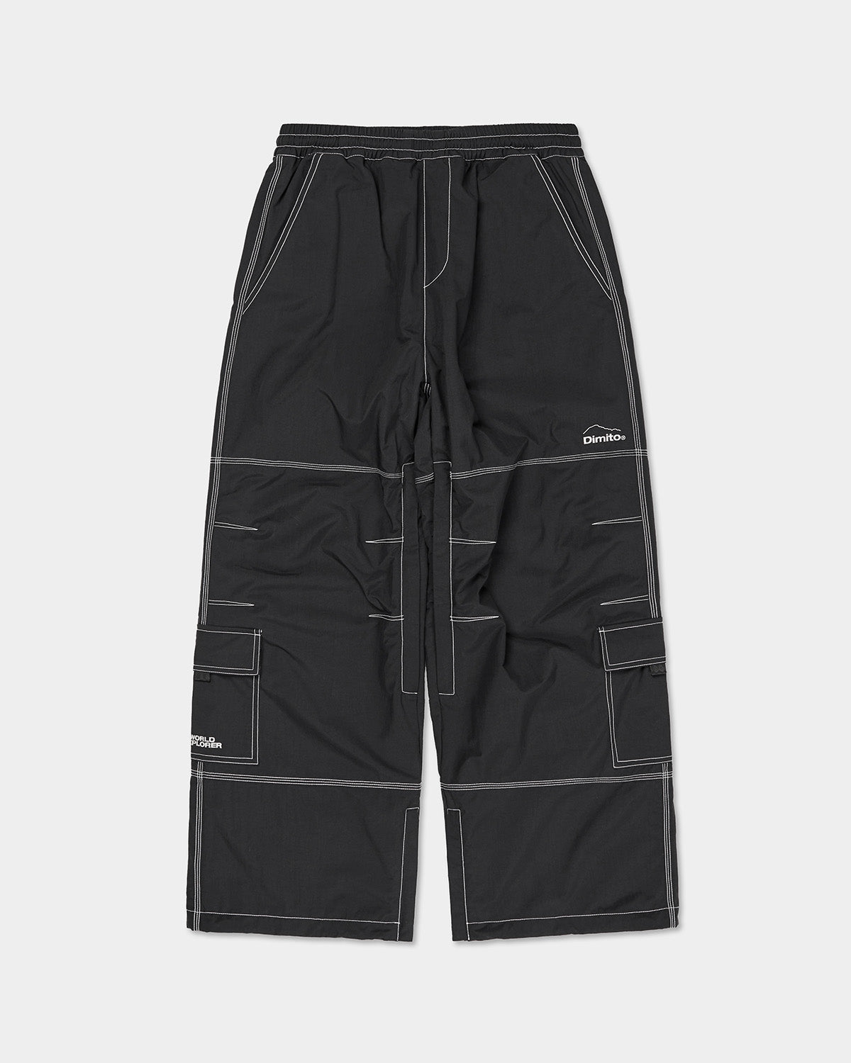 WORKS WIDE PANTS BLACK | TOGETH1R SNOWBOAD