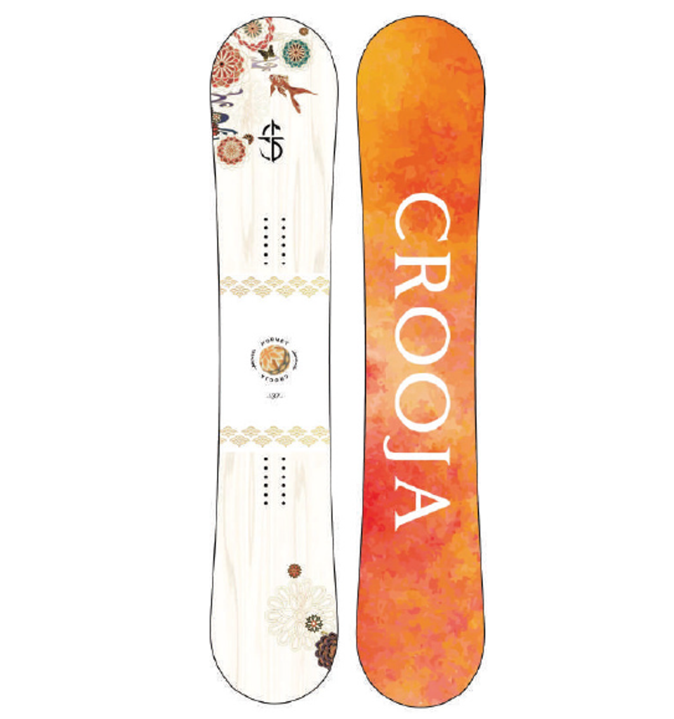 最新デザインの 【CROOJA HONET】 22-23model 139cm ボード