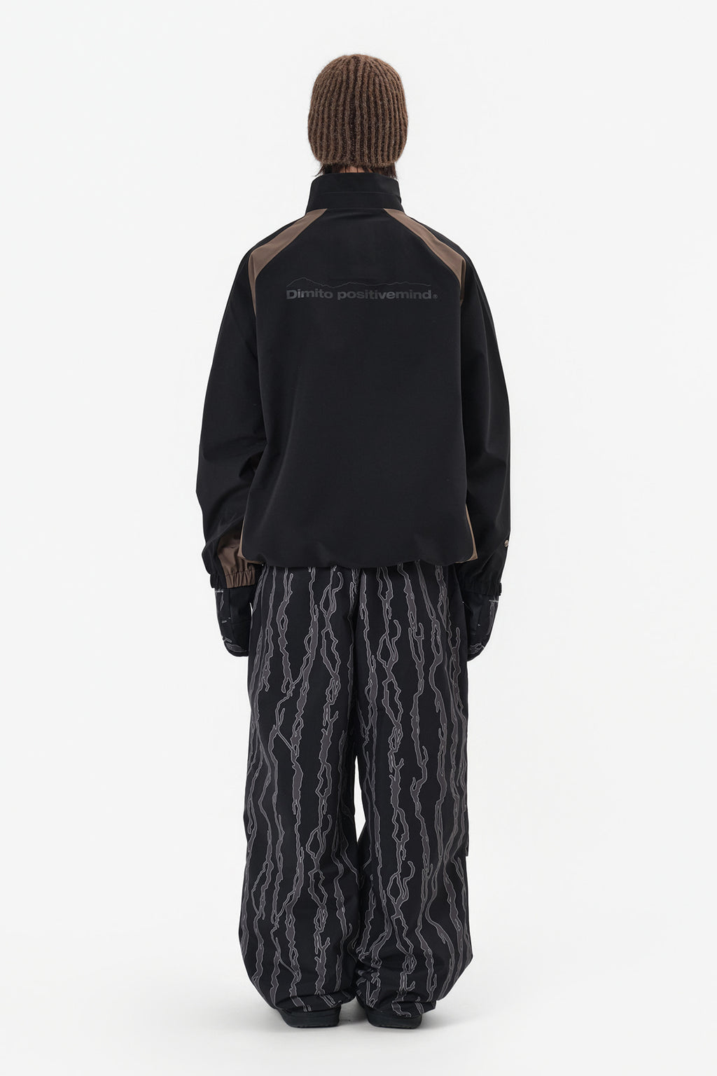 BASIC WIDE PANTS (WIDE FIT LV.2) HAE MT BLACK