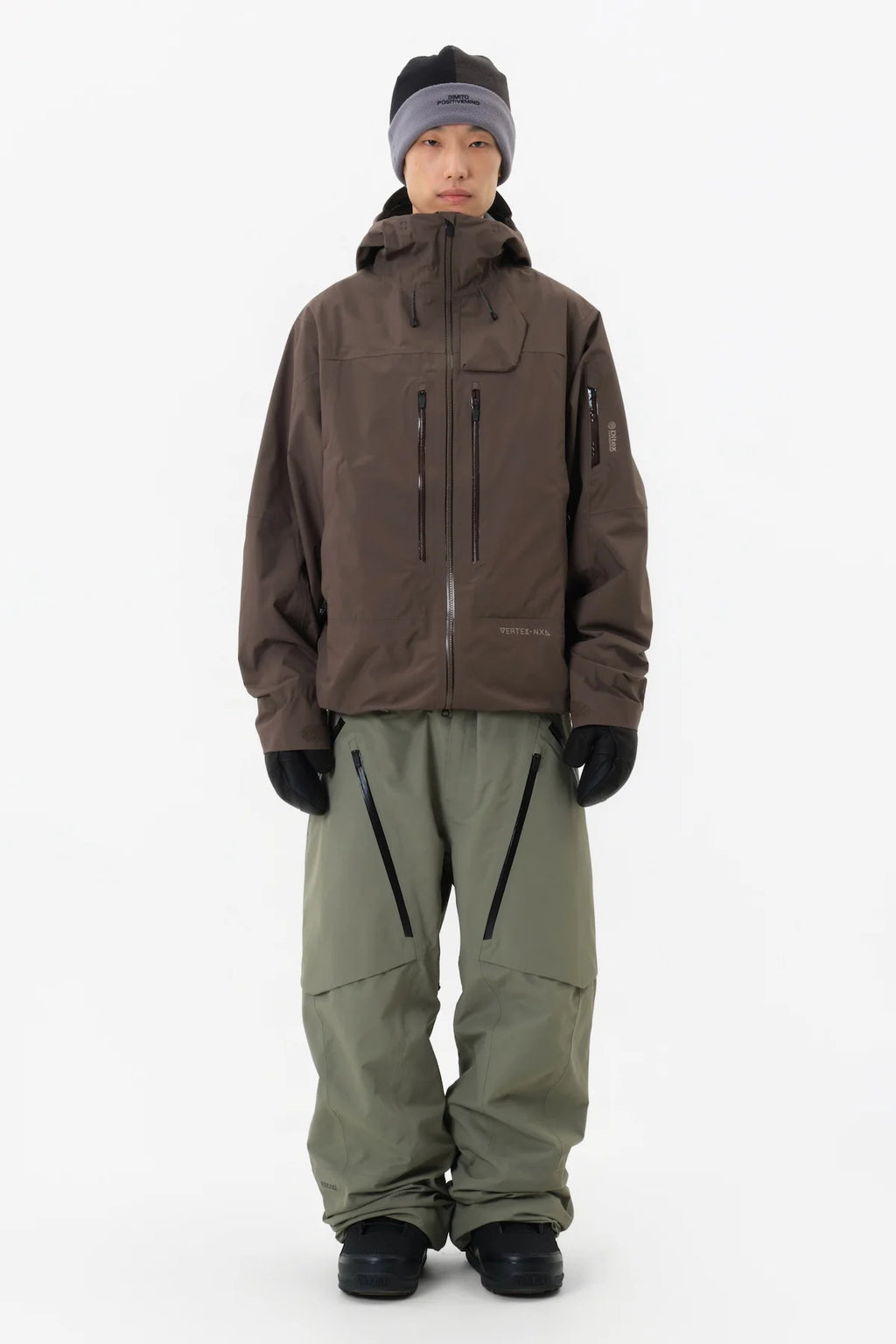 VTX OG 3L JACKET DARK BROWN