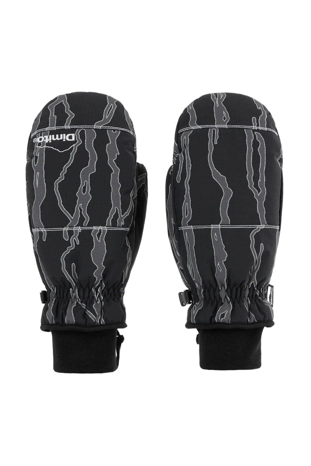 HAE REFLECTIVE LINE MITTEN HAE MT BLACK