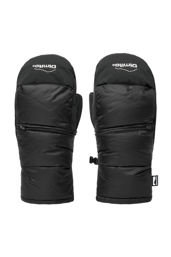EASY OPEN DOWN MITTEN BLACK