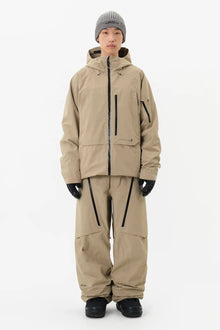DIMITO GORE-TEX 2L SNOWBOARD PANTS - RELAXED FIT TAUPE