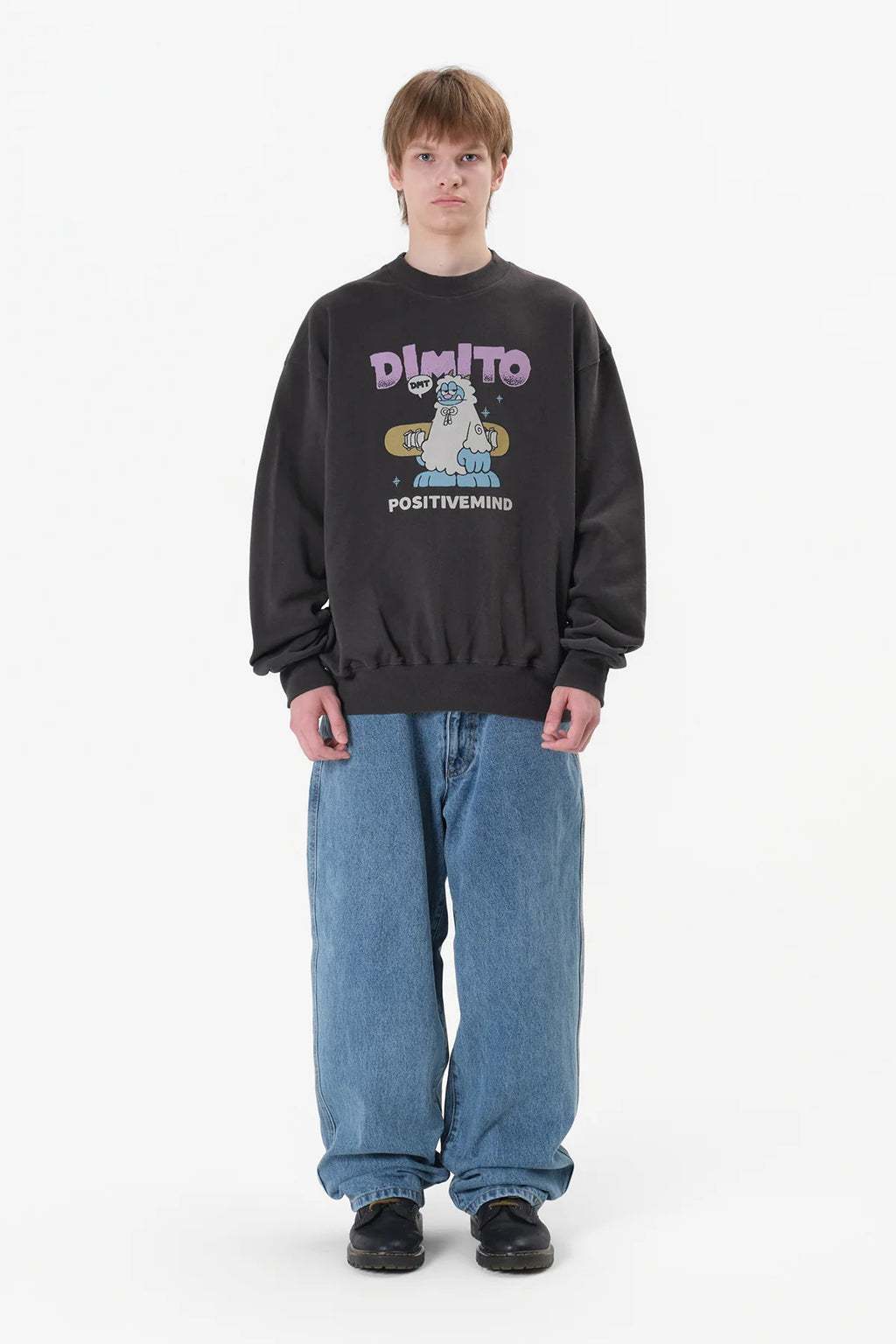 TURRI SWEATSHIRT CHARCOAL