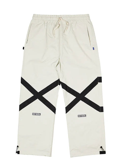 New Pot-X Reflective Track Pants Cream
