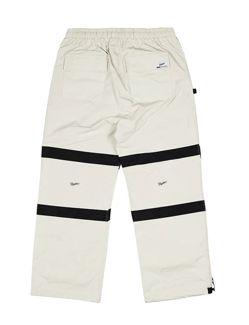 New Pot-X Reflective Track Pants Cream