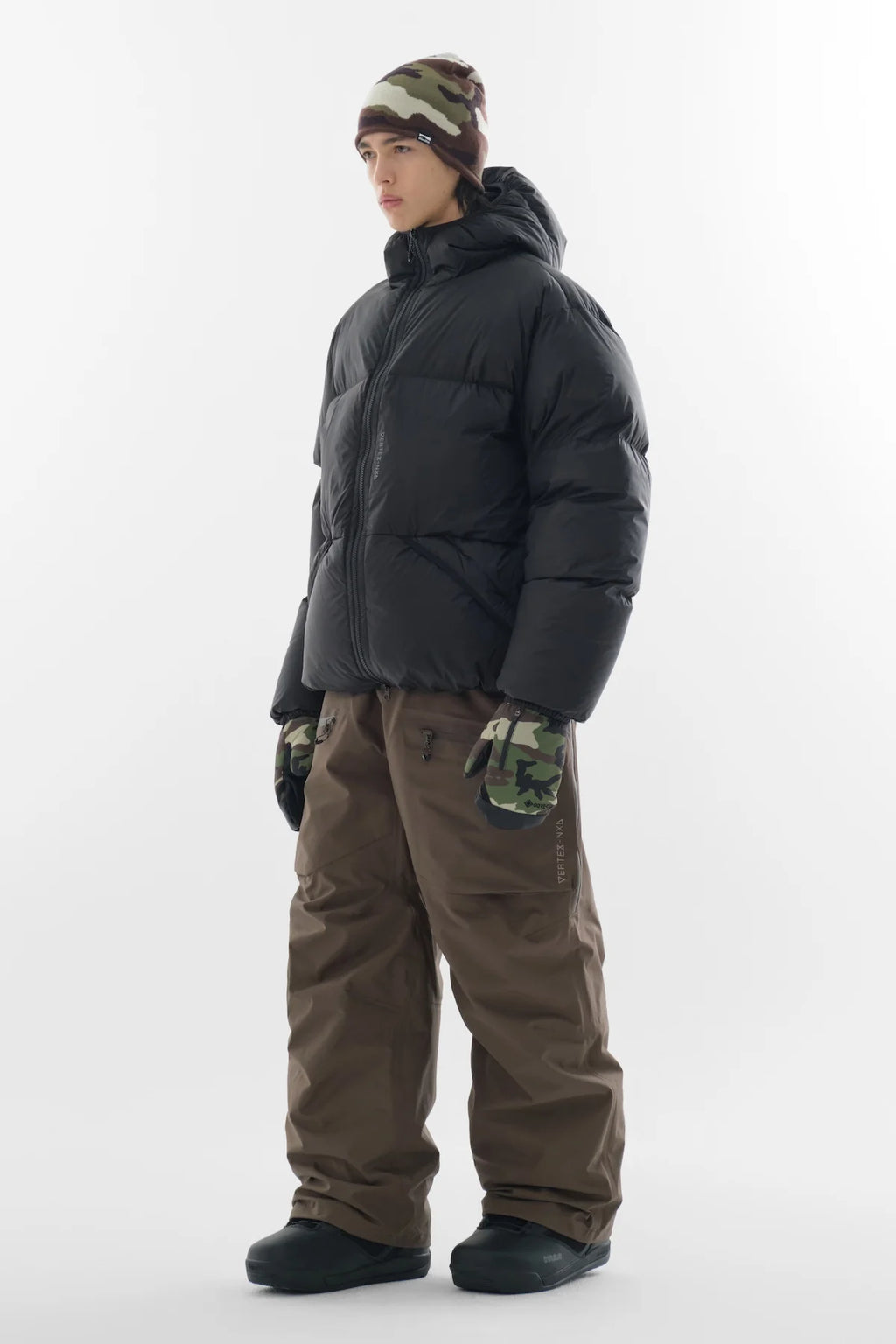 VTX TACTIC 2L PANTS (WIDE FIT LV.1) DARK BROWN