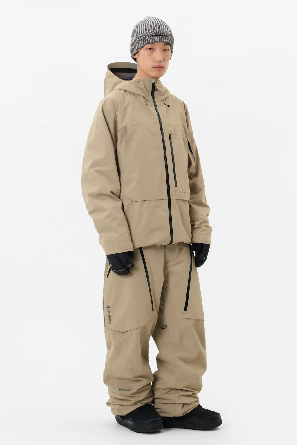 GORE-TEX 2L PANTS (RELAXED FIT) TAUPE