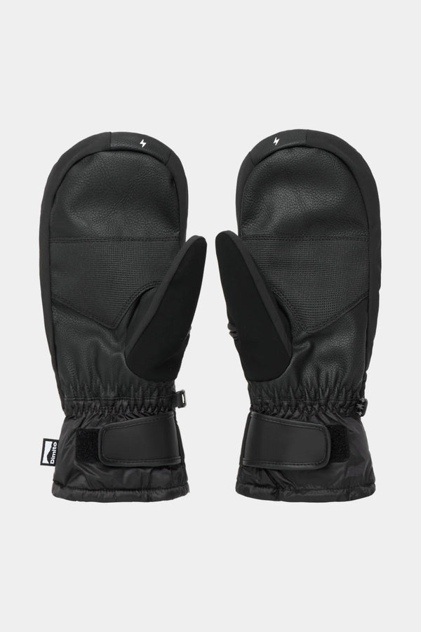 EASY OPEN DOWN MITTEN BLACK