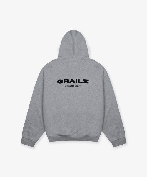 GRAILZ ESSENTIAL HOODIE MELANGE GREY