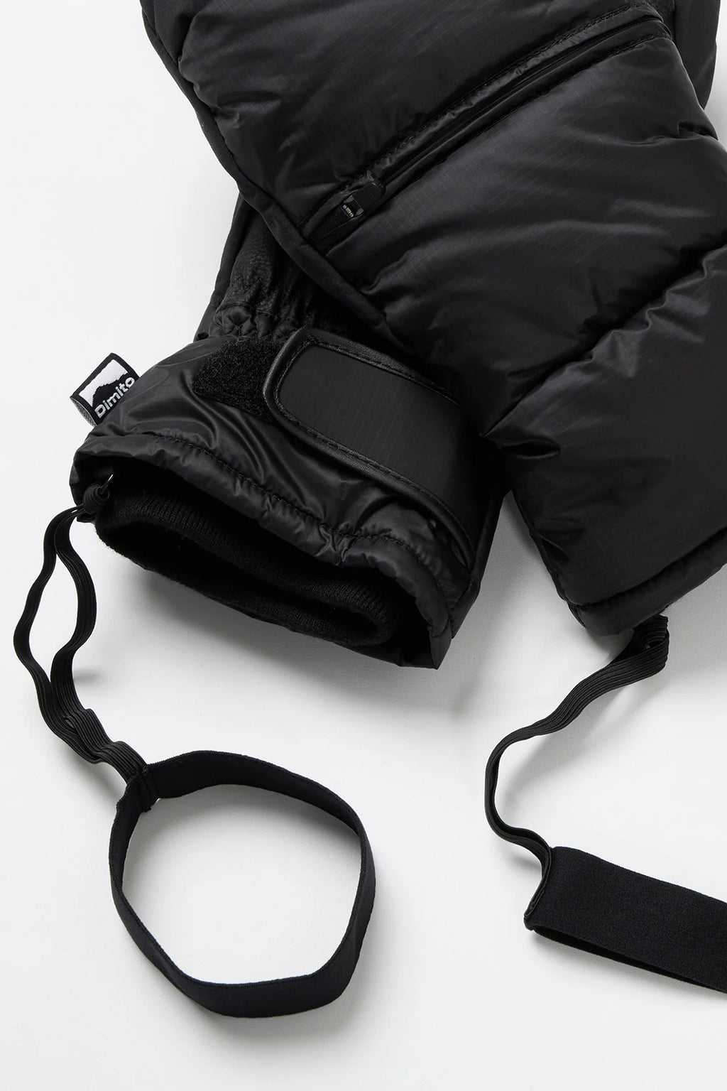 EASY OPEN DOWN MITTEN BLACK