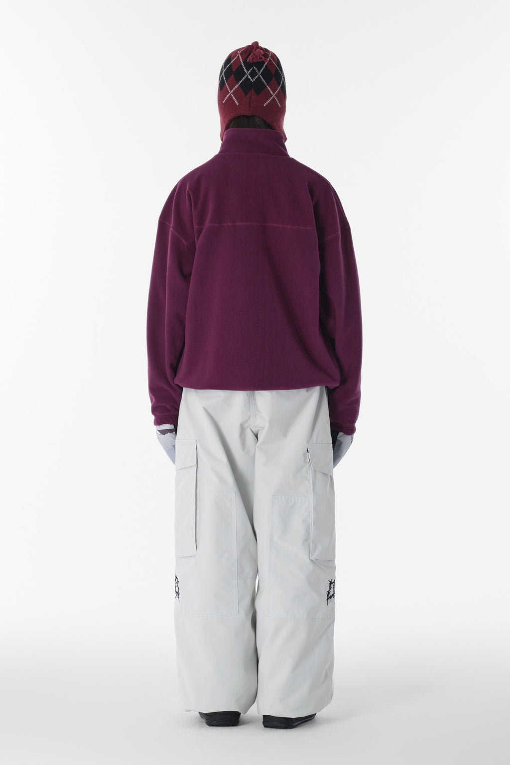 VOLT CARGO BIG PANTS (WIDE FIT LV.1) WHITE