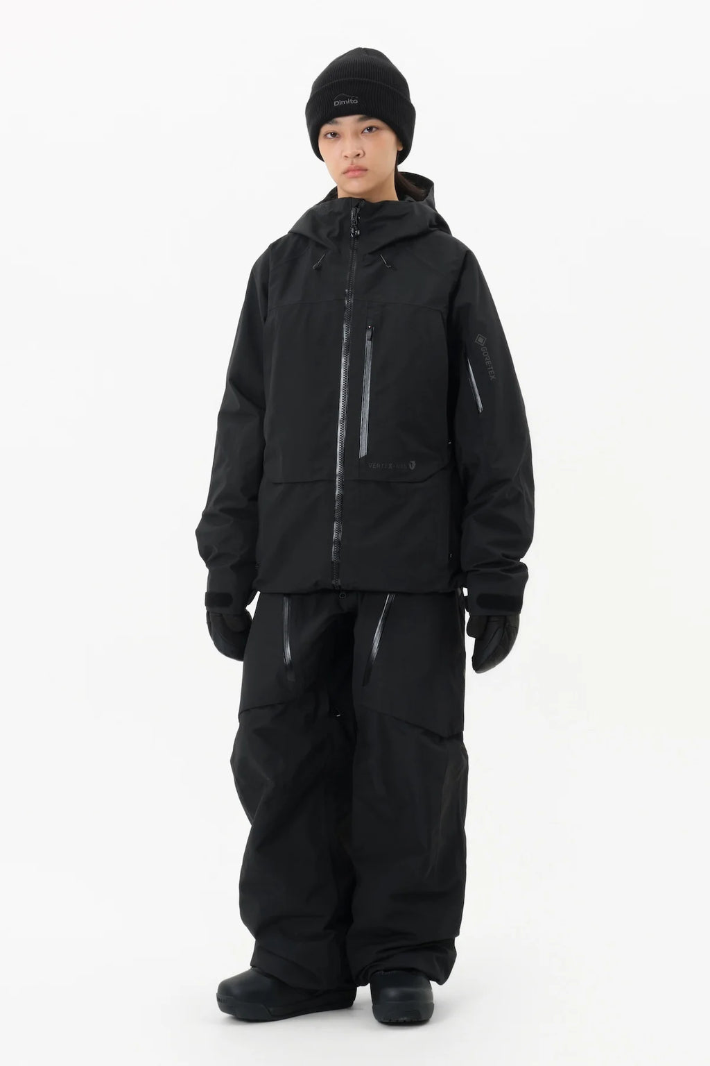 GORE-TEX 2L JACKET BLACK
