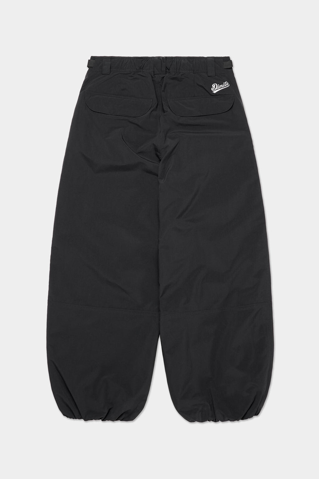 DECK WIDE BANDED PANTS (WIDE FIT LV.2) BLACK