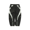 BSRABBIT EXQUISITE 3L WIDE JOGGER PANTS BLACK