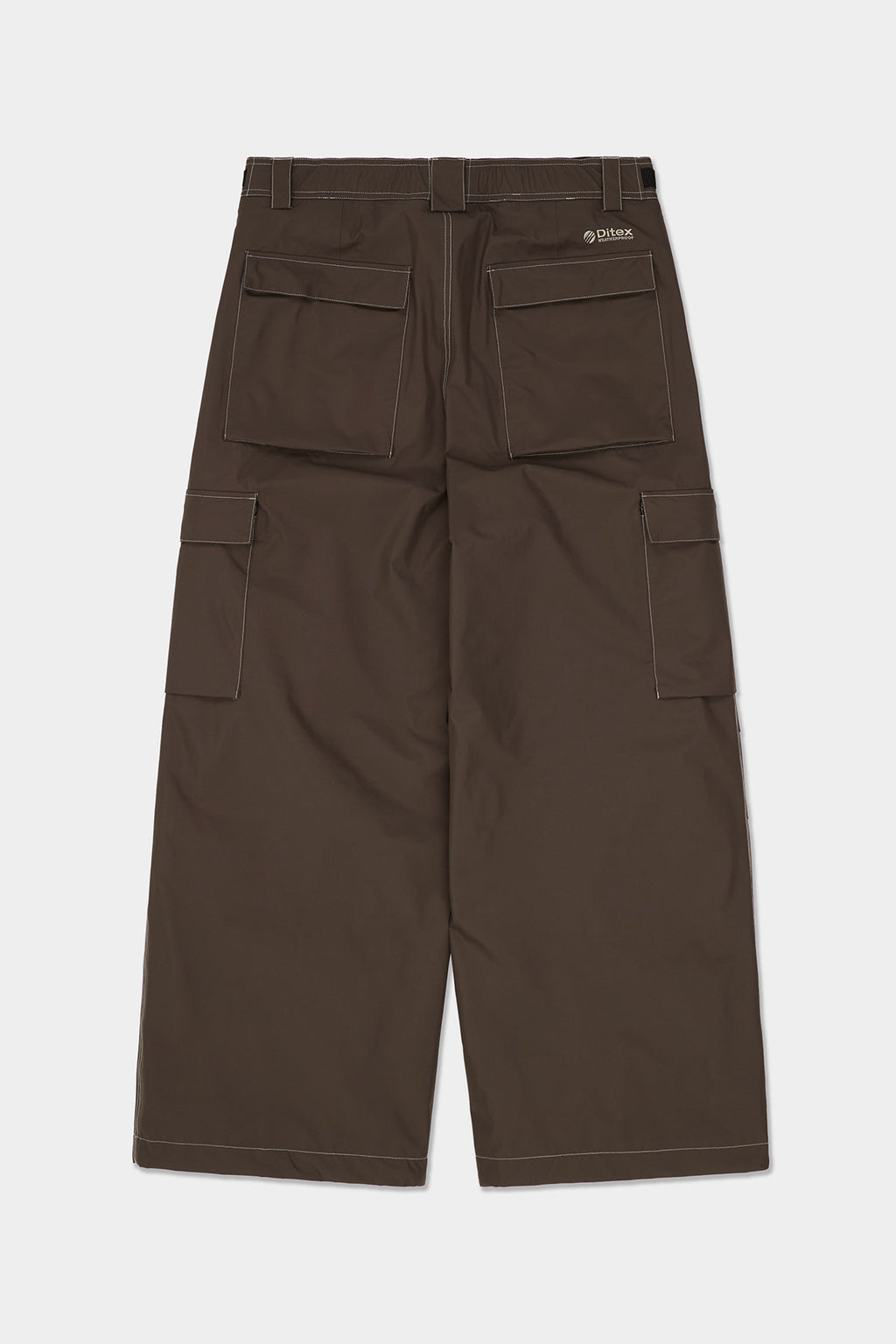 WORKS LINE PANTS (WIDE FIT LV.1) DARK BROWN