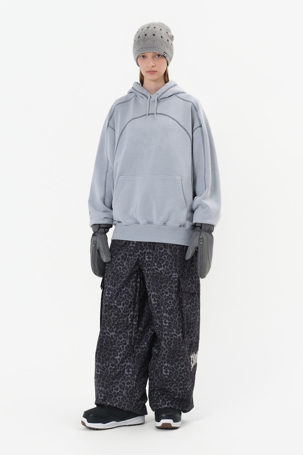 VOLT CARGO BIG PANTS (WIDE FIT LV.1) LEO BLACK