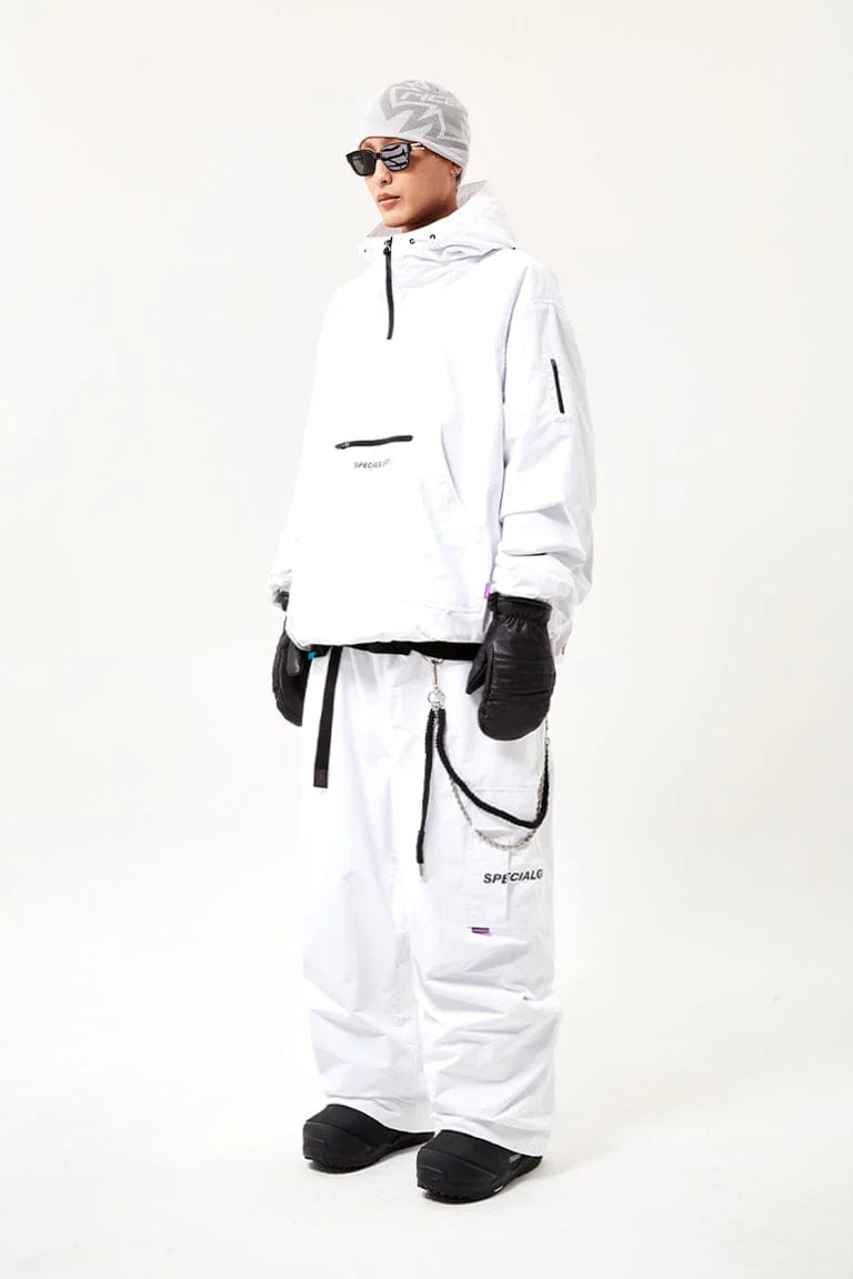 V2 OVERWIDE CARGO PANTS FC WHITE