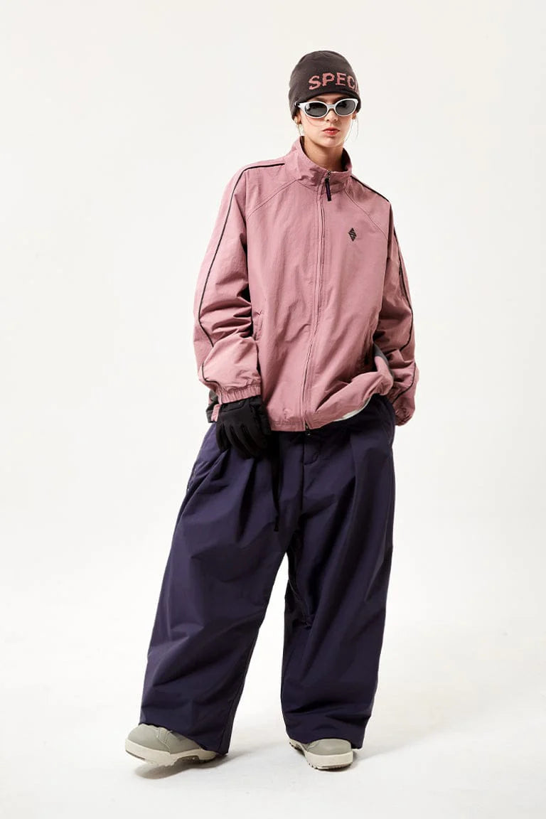 V2 SIDELINE TRACK JACKET OLD ROSE