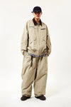 EASY MARKSTITCH WORK JACKET PALE KHAKI
