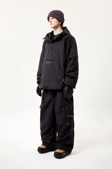 SPECIALGUEST V2 OVERWIDE CARGO SNOWBOARD PANTS – BAGGY FIT FC BLACK
