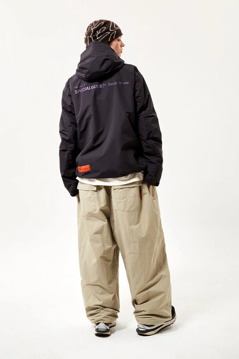 V2 MOD THINSULATE ANORAK JACKET BLACK