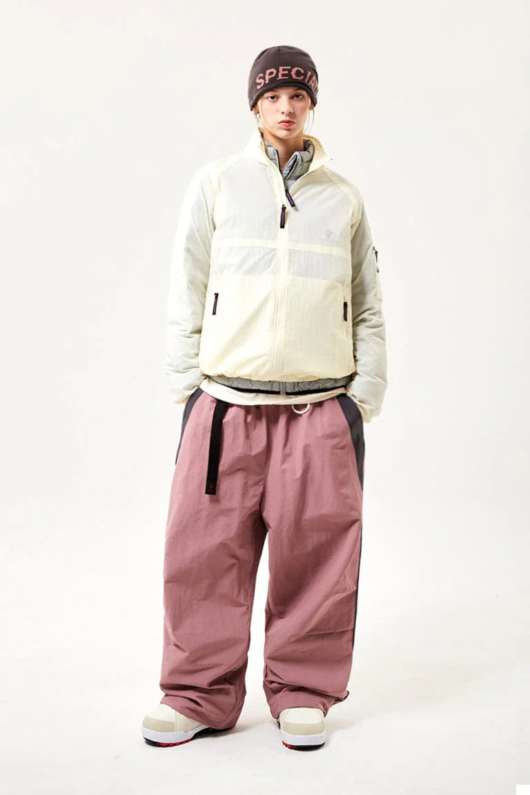 V2 SIDELINE SUPERWIDE PANTS OLD ROSE