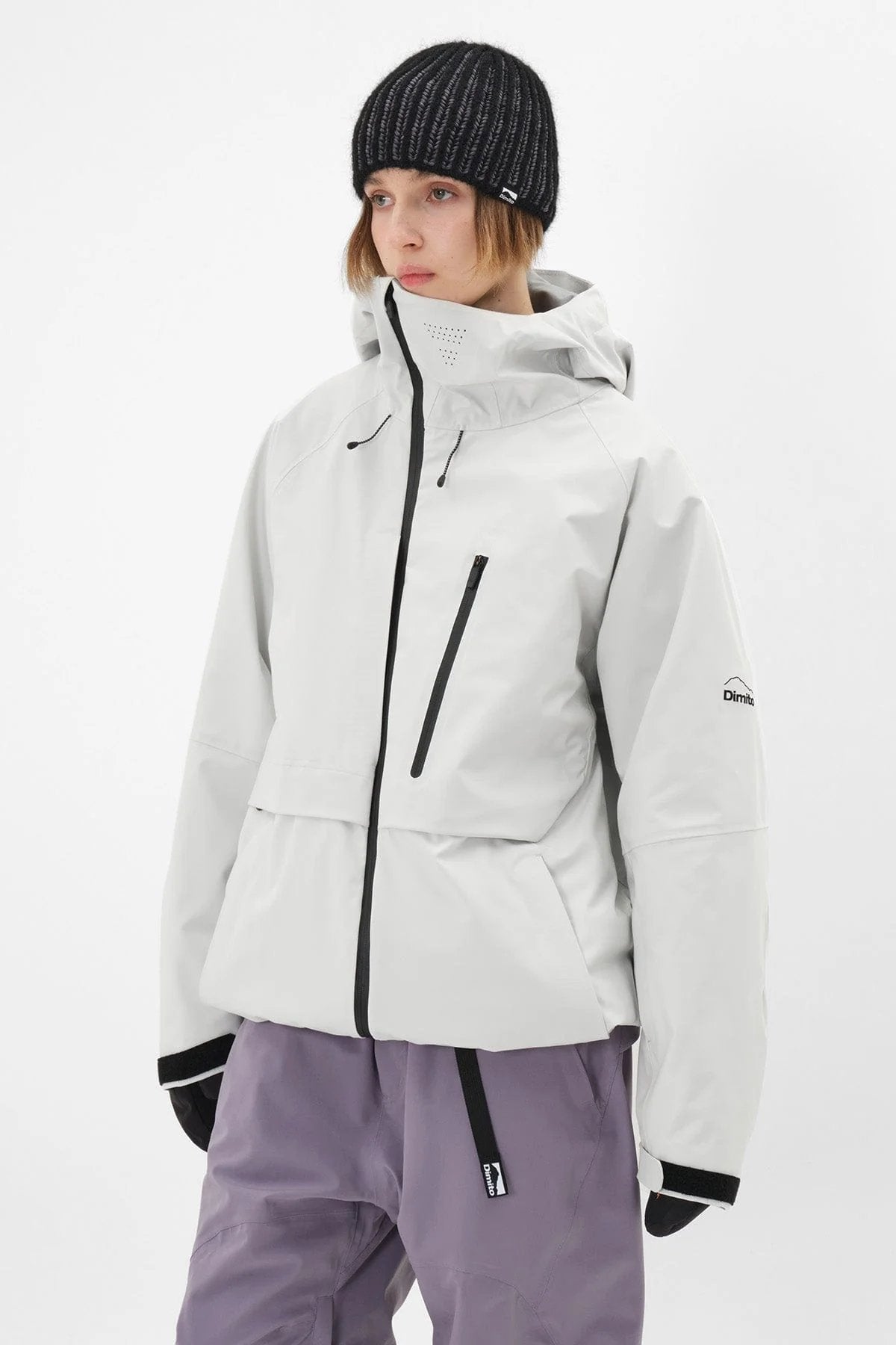 24 APEX JACKET COOL WHITE | TOGETH1R SNOWBOARD