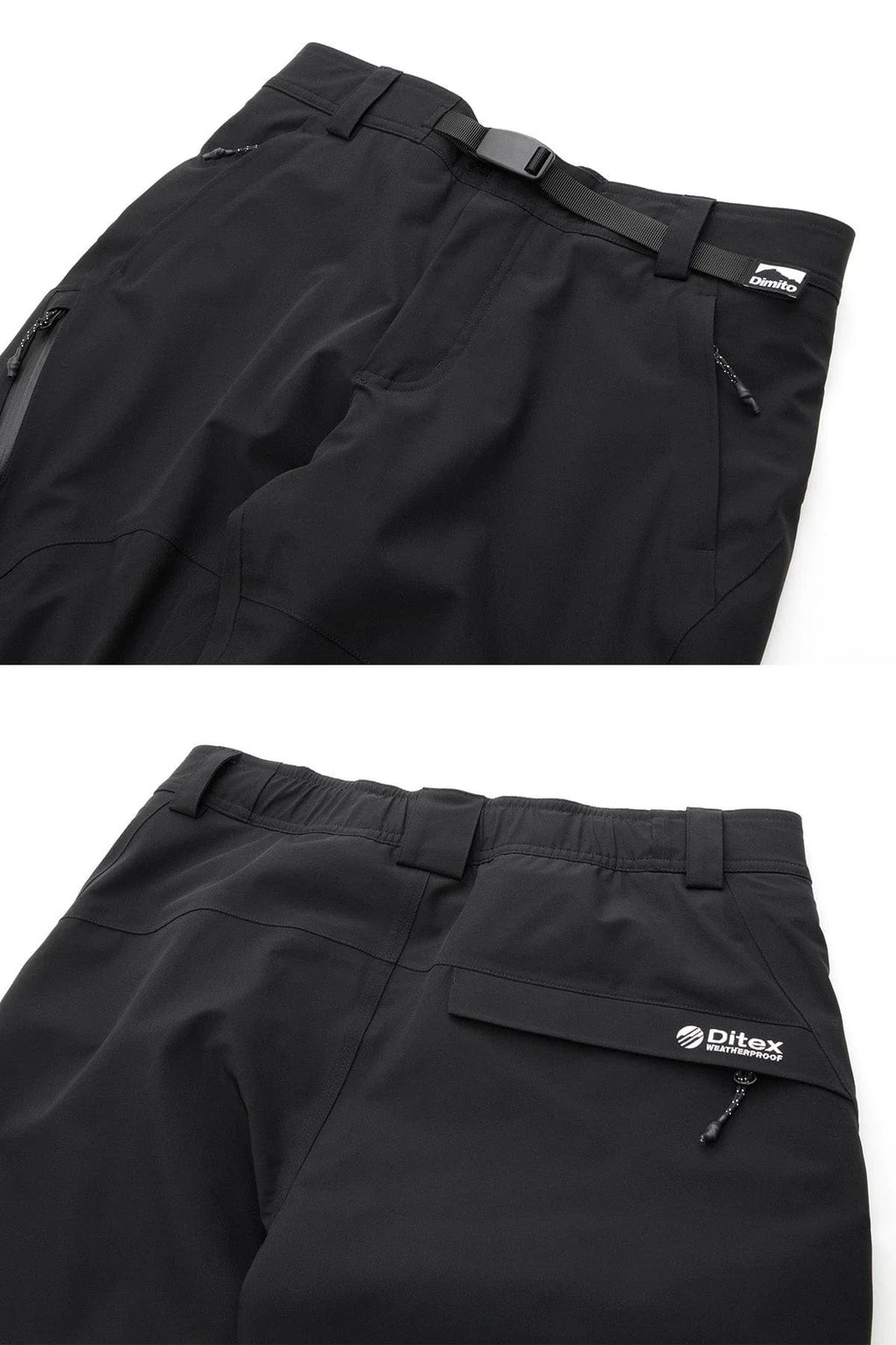 24 BIO SLIM PANTS BLACK (Slim Fit)