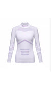 SURPINE BASE LAYER PRO SET WOMEN WHITE PURPLE
