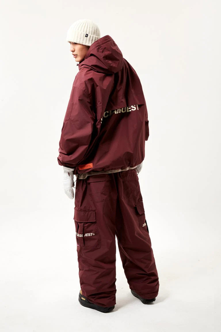 V2 ANORAK JACKET FC BURGUNDY