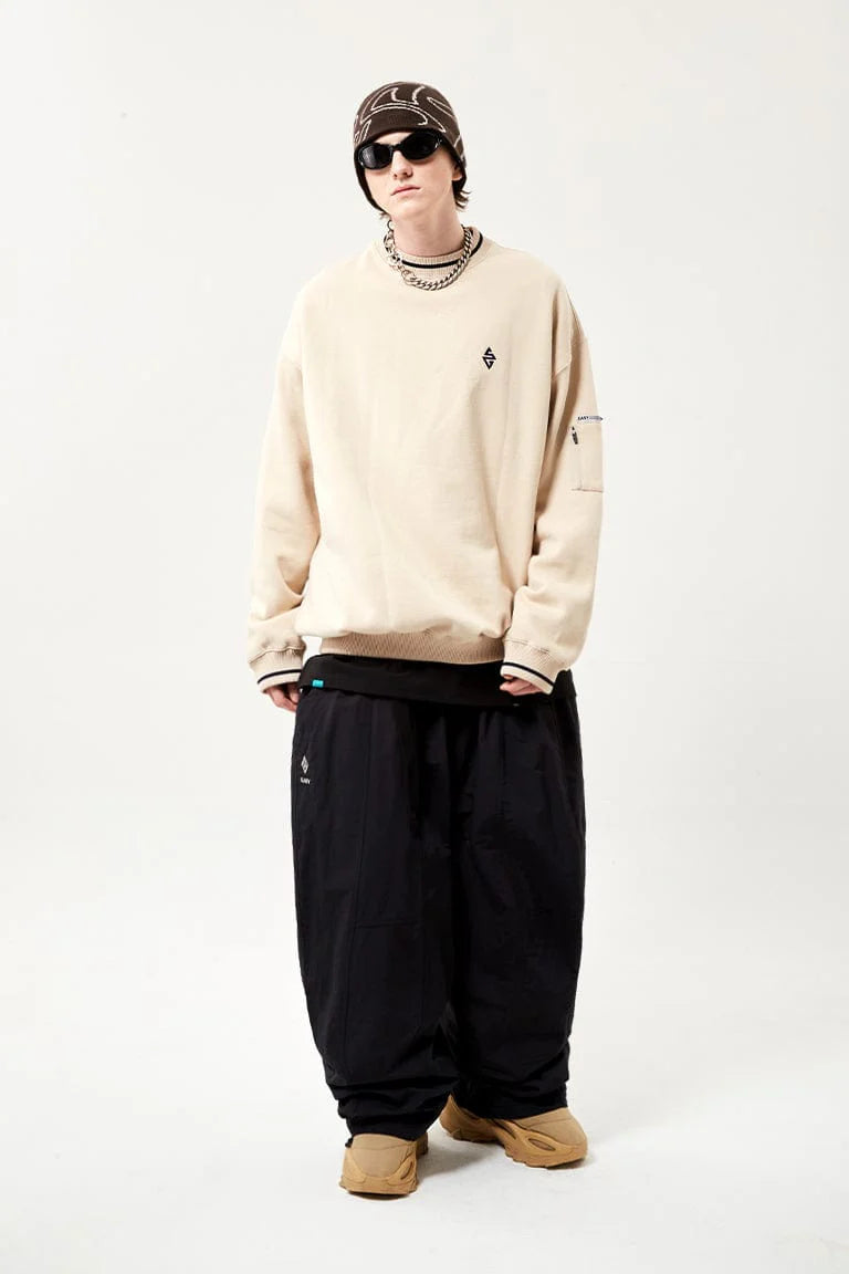 EASY LINEWORK CREWNECK BISCOTTI