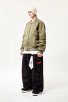 V2 MOD SUPERWIDE CARGO PANTS BLACK