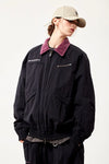 EASY MARKSTITCH WORK JACKET BLACK