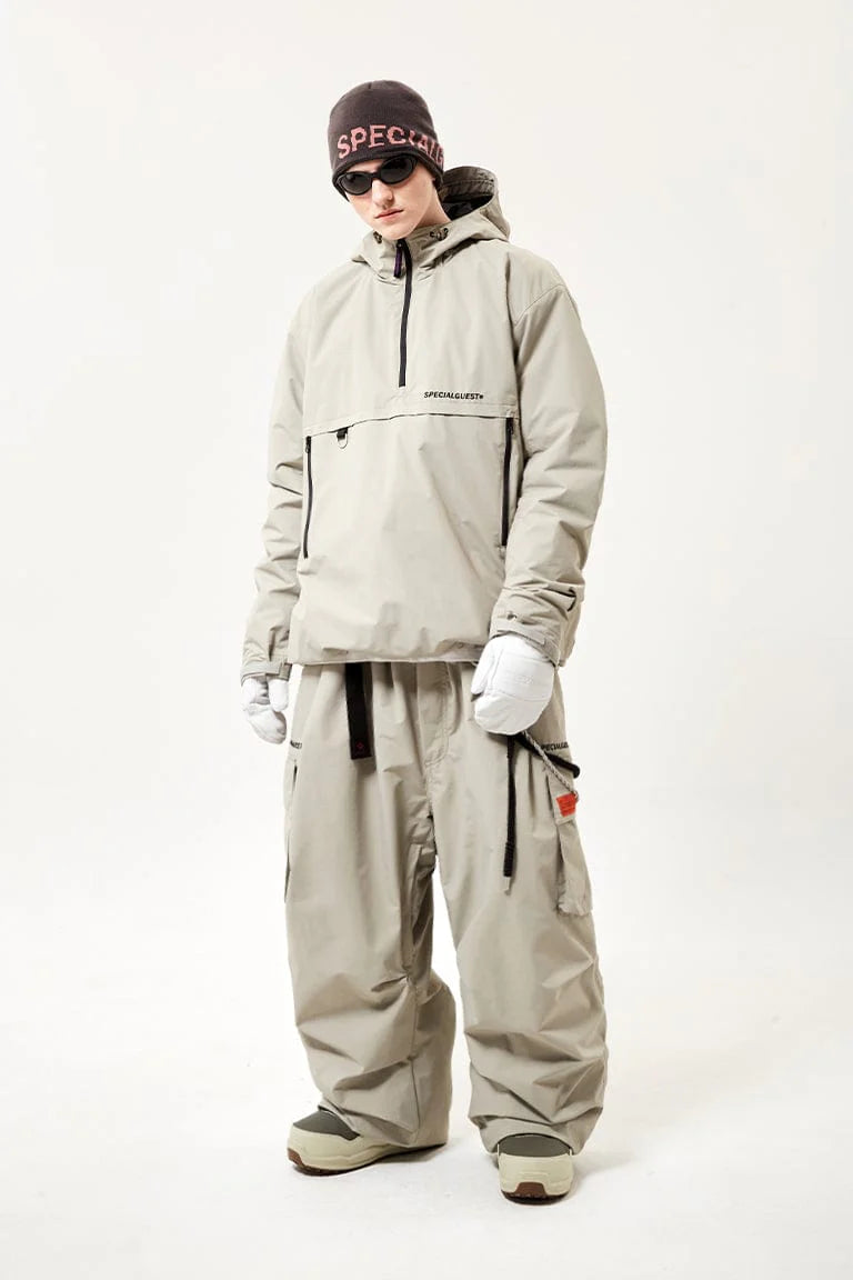 V2 MOD THINSULATE ANORAK JACKET KHAKI BEIGE