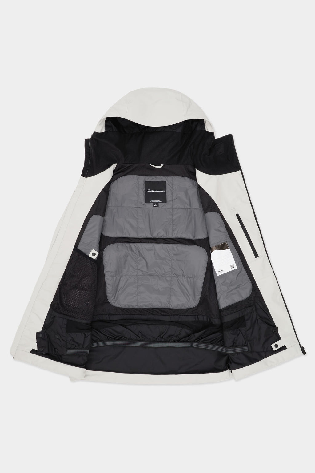 APEX JACKET CREAM WHITE