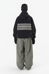 DECK WIDE BANDED PANTS (WIDE FIT LV.2) SLATE SAGE