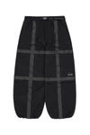 REFLECTIVE LINE BANDED PANTS (WIDE FIT LV.2) BLACK