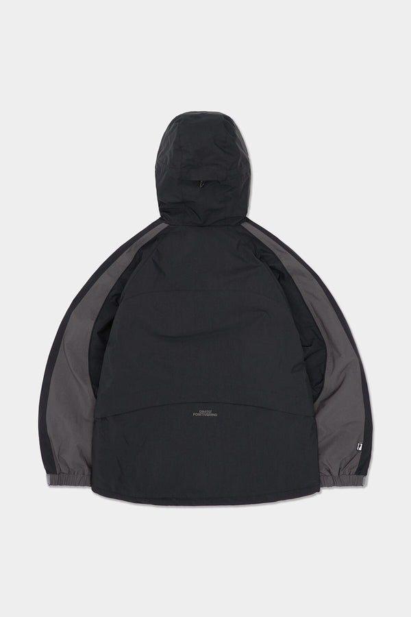 WAVE PADDED JACKET (POLARTEC) MID BLACK