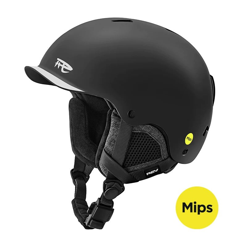 REV KIDS’ HELMET BLACK MIPS