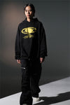 GRAILZ OVAL LOGO HOODIE BLACK