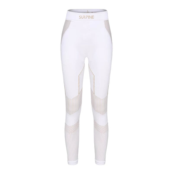 SURPINE BASE LAYER PRO SET WOMEN WHITE/GOLD