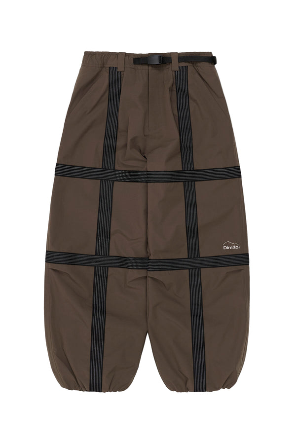 REFLECTIVE LINE BANDED PANTS (WIDE FIT LV.2) MUD