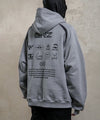 GRAILZ BLOCKCORE HOODIE GREY