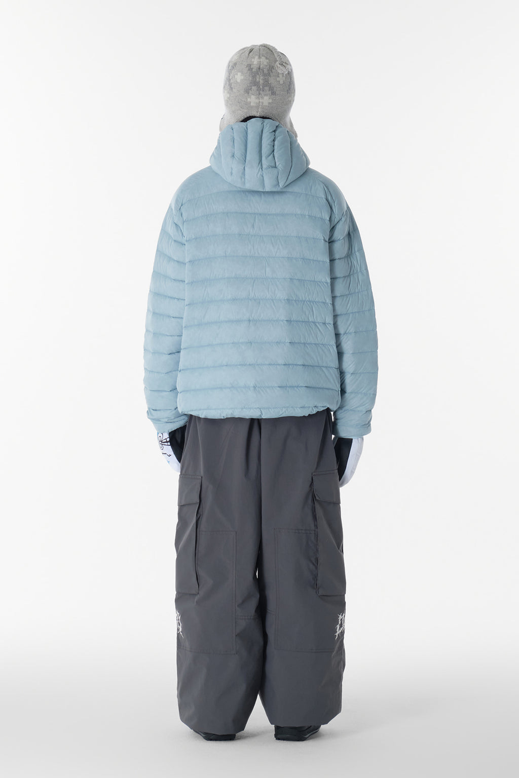 VOLT CARGO BIG PANTS (WIDE FIT LV.1) DARK SHADOW