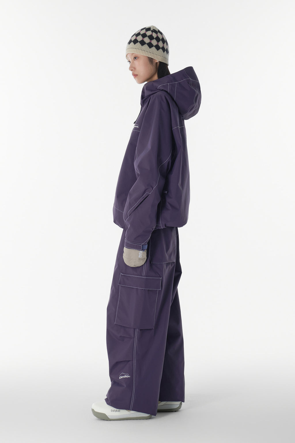 WORKS LINE JACKET GRAPE