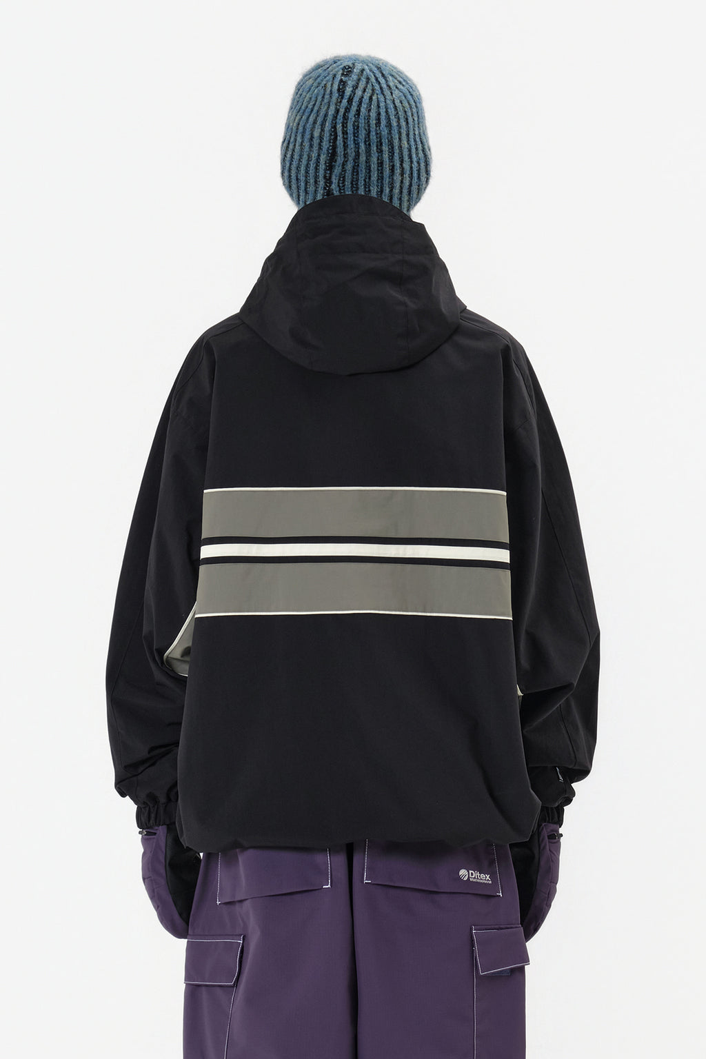 LINE WIND JACKET BLACK