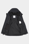 WAVE PADDED JACKET (POLARTEC) MID BLACK
