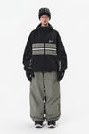 DECK WIDE BANDED PANTS (WIDE FIT LV.2) SLATE SAGE