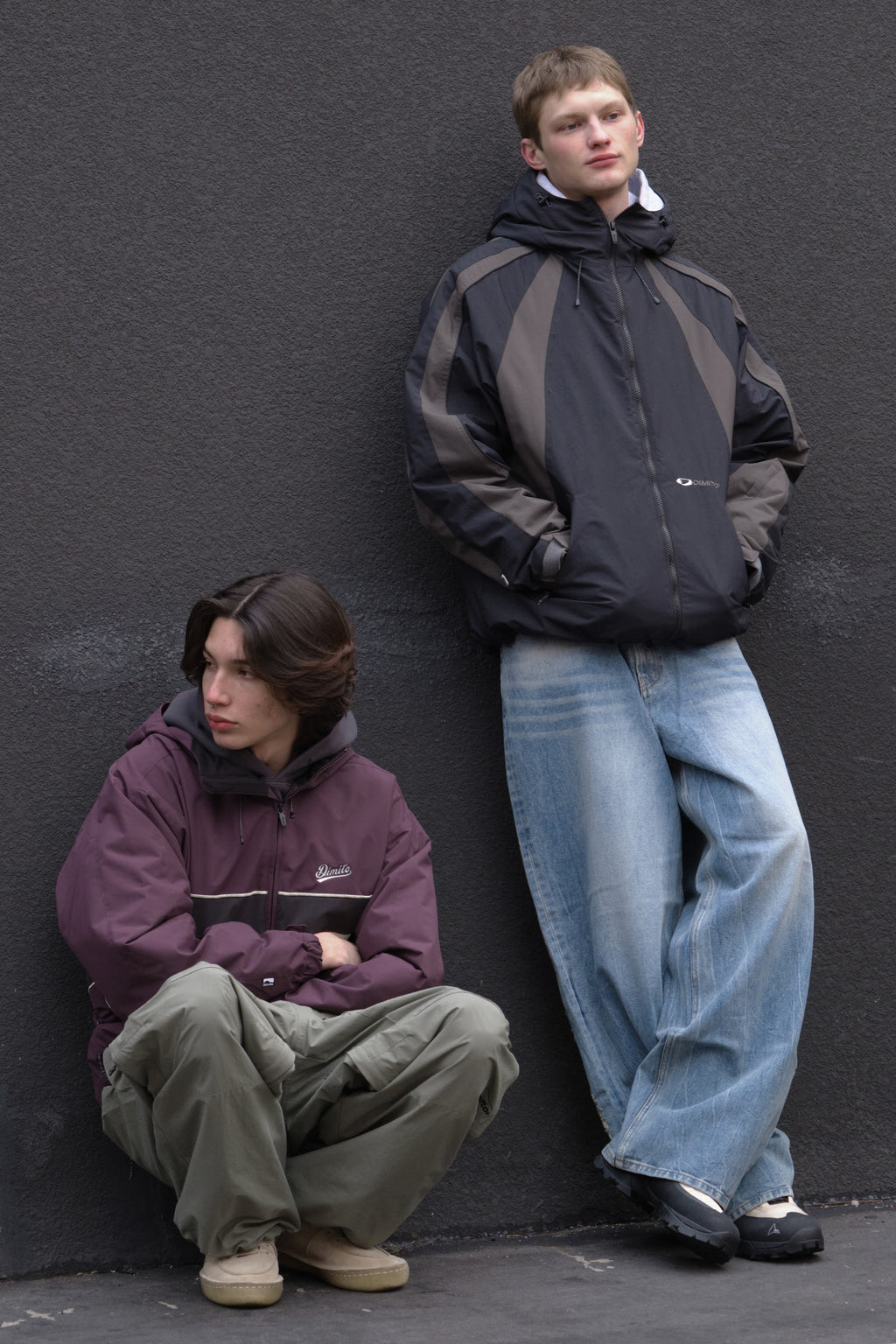 WAVE PADDED JACKET (POLARTEC) MID BLACK